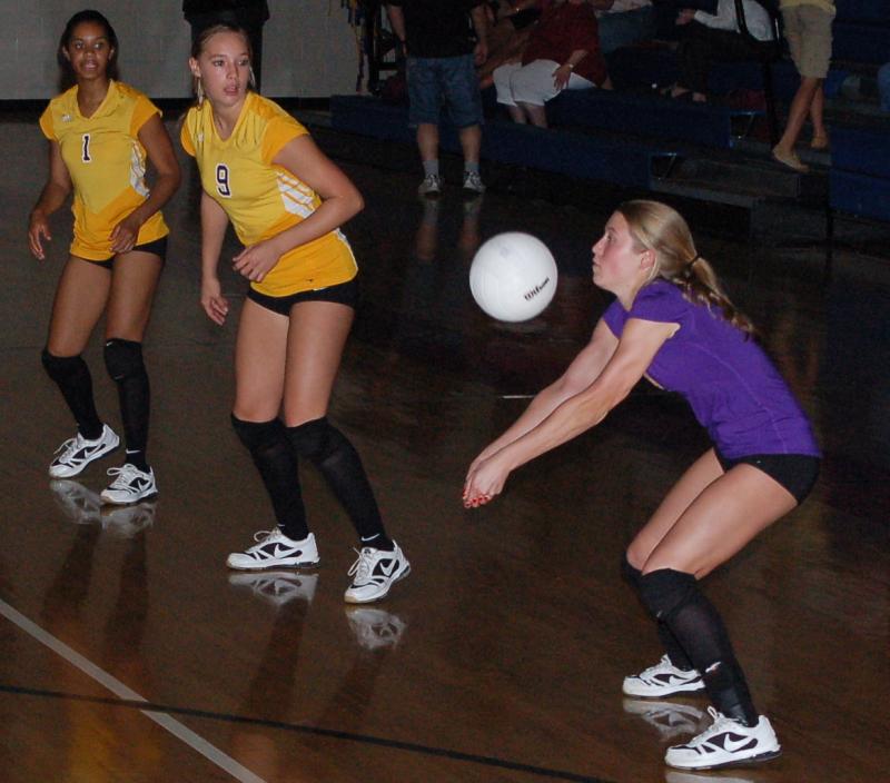 Passing the ball at Spanish Fort Tournament by Tony Whitehead