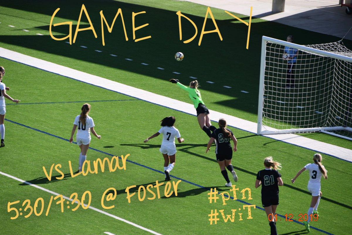 1st District Game!  Foster vs. Lamar