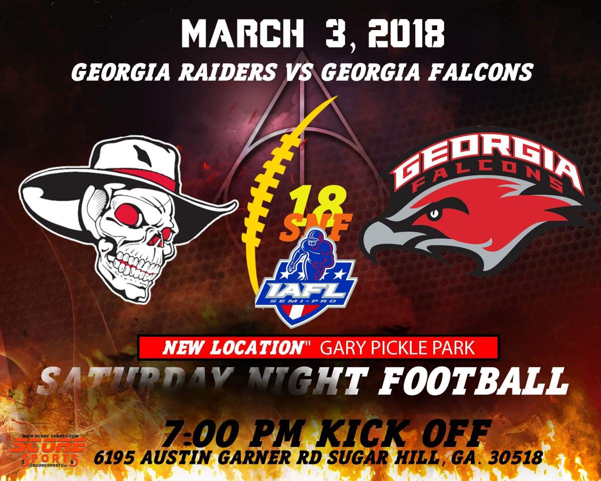 Season Opener Georgia Falcons vs Georgia Raiders