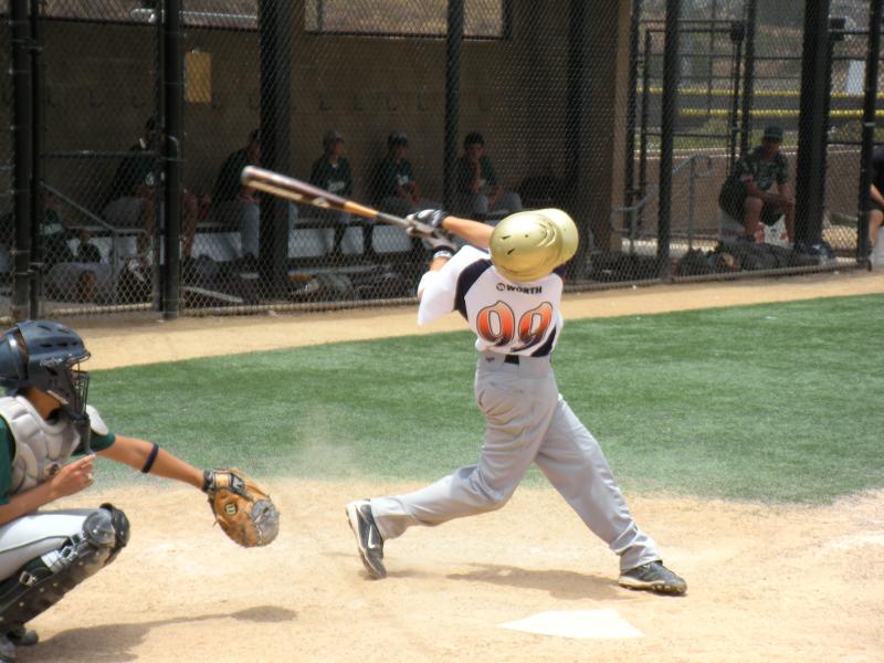 David's Home Run Swing