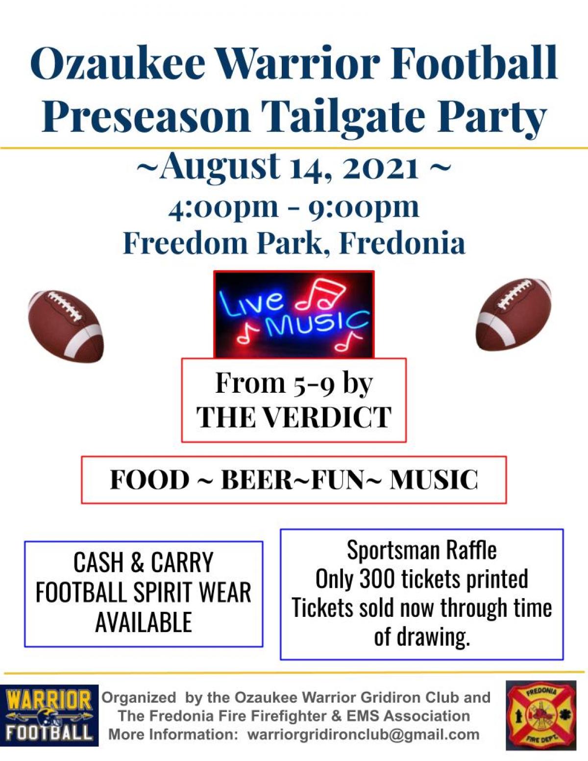 TAILGATE PARTY! 