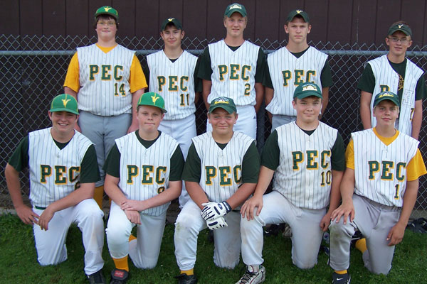 Lt-to-Rt... - Front: Scoville, Swenson, Melvin, Gilbertson, and Gilson - Back: Daley, Tollakson, Hendrickson, Conwell, and Loyd