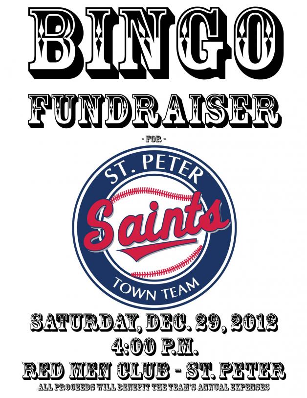 Bingo fundraiser: Dec. 29 at the Red Men Club