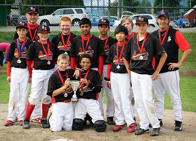 Cards Take 2nd Place at the Burnaby Summer Fun Tournament