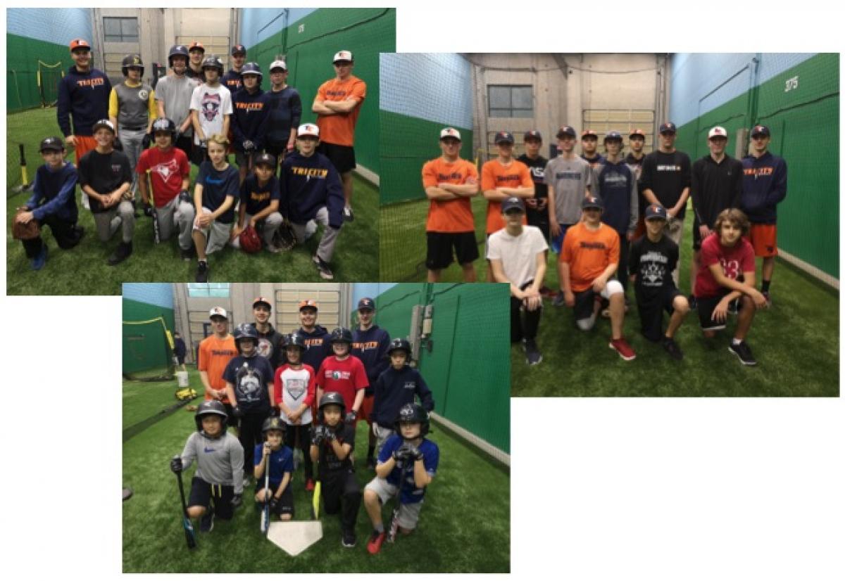 TC Thunder College Prep Players Give back..