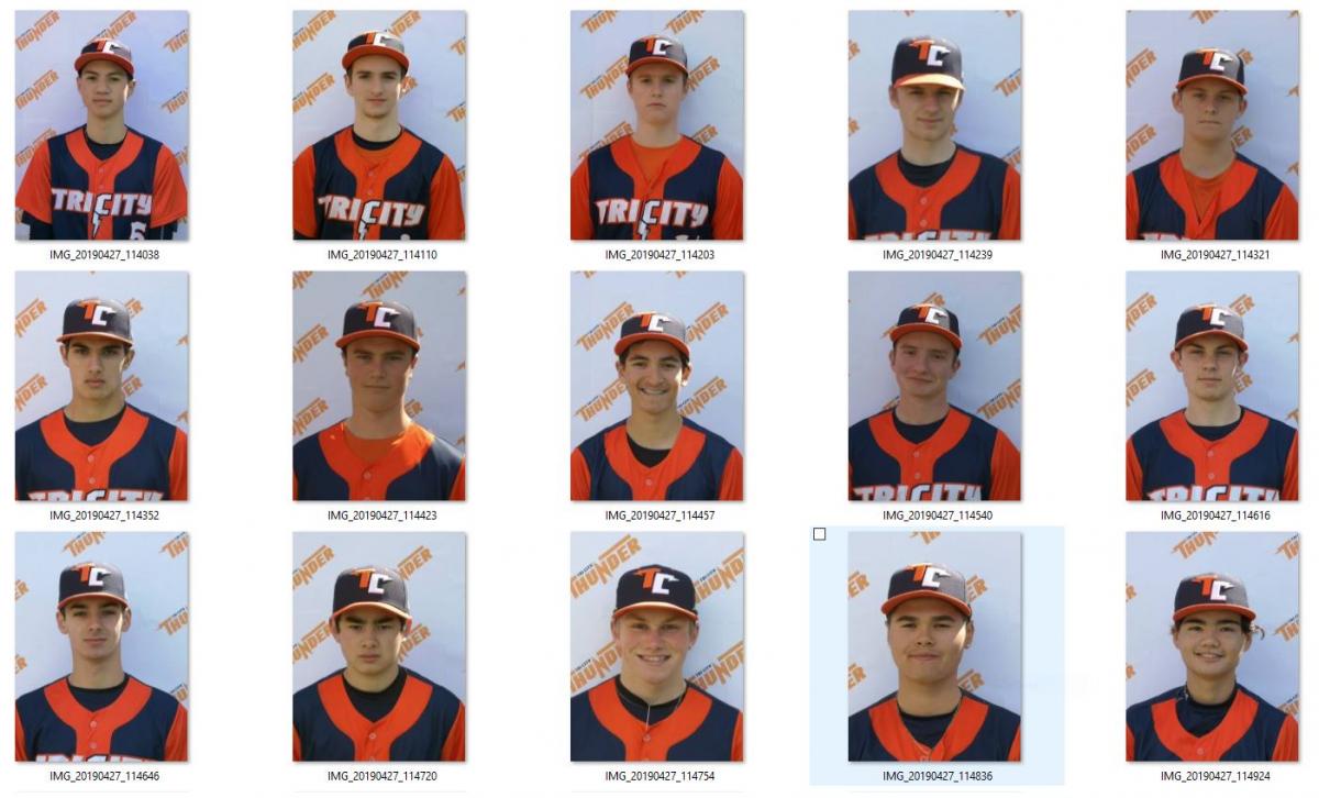 Meet Your 2019 Tri City Thunder College Prep Roster