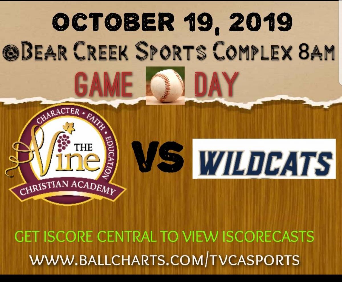 Game Day 10/19/2019 TVCA @ Wildcats