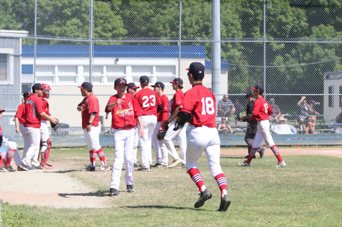 Cardinals Close Out Month of May with 4 Game Sweep of Cloverdale and Kamloops; West Coast Improves to 17-1 in League Play with 4-Game Weekend vs. Delta Orange on the Horizon 