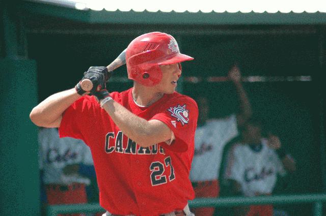 Carter Bell Top Shortstop at Americas World Qualifier as part of Team Canada Juniors Team Signed Letter of Intent with College WS Champs Oregon State Beavers for Fall 2008(Blizzard 2003-05)
