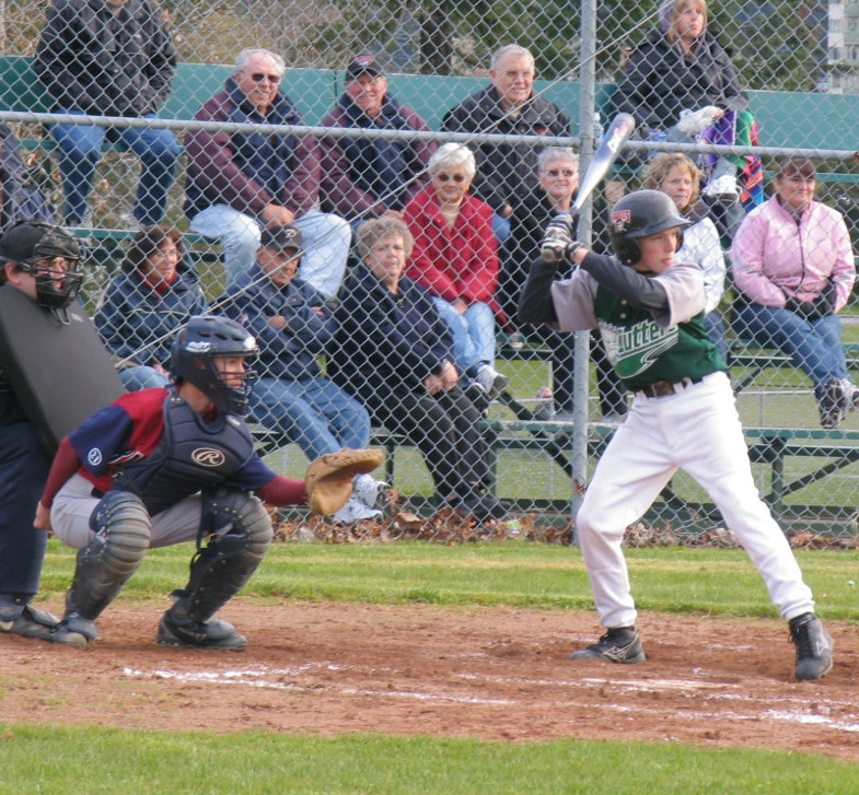 Behind the plate vs Central Island in Port Alberni