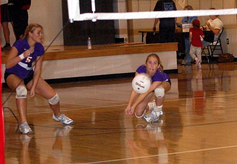 Krista Owens during away game agains Spanish Fort