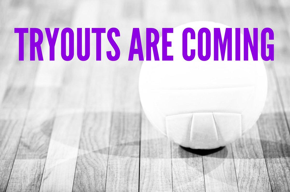 TRYOUTS September 7th!!!!!