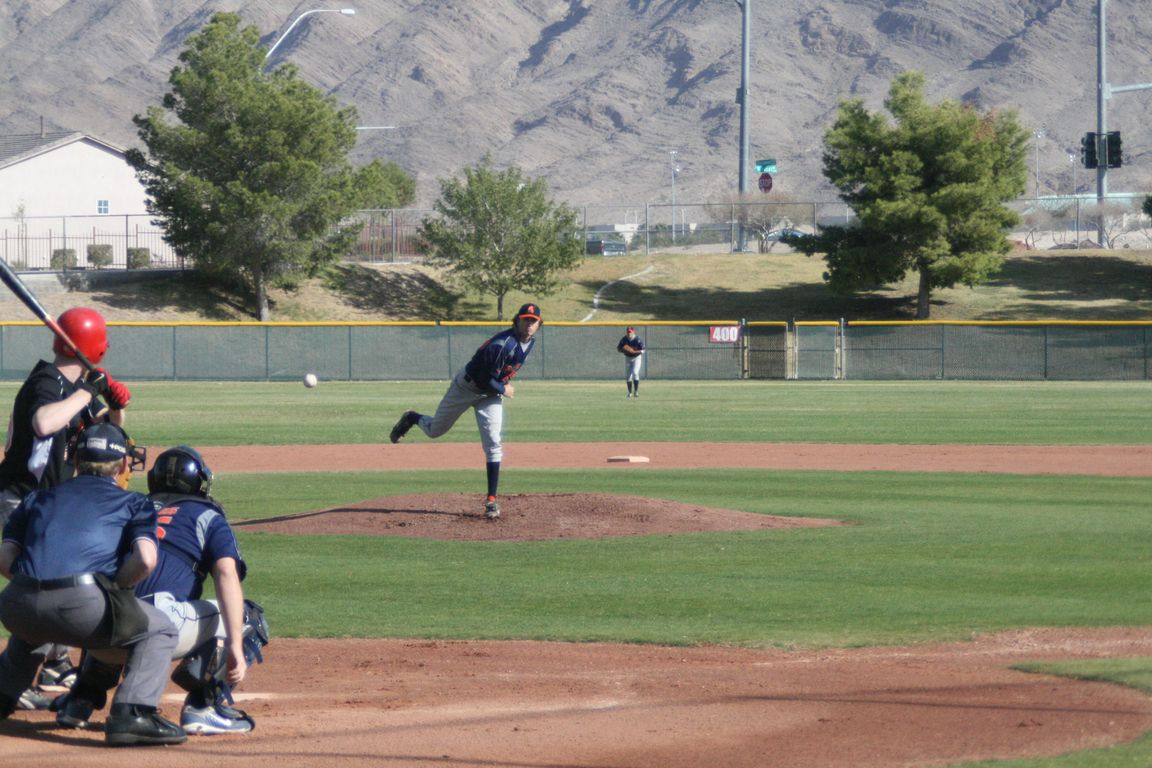 Kyle started out slow but started to settle into his groove in the third inning.