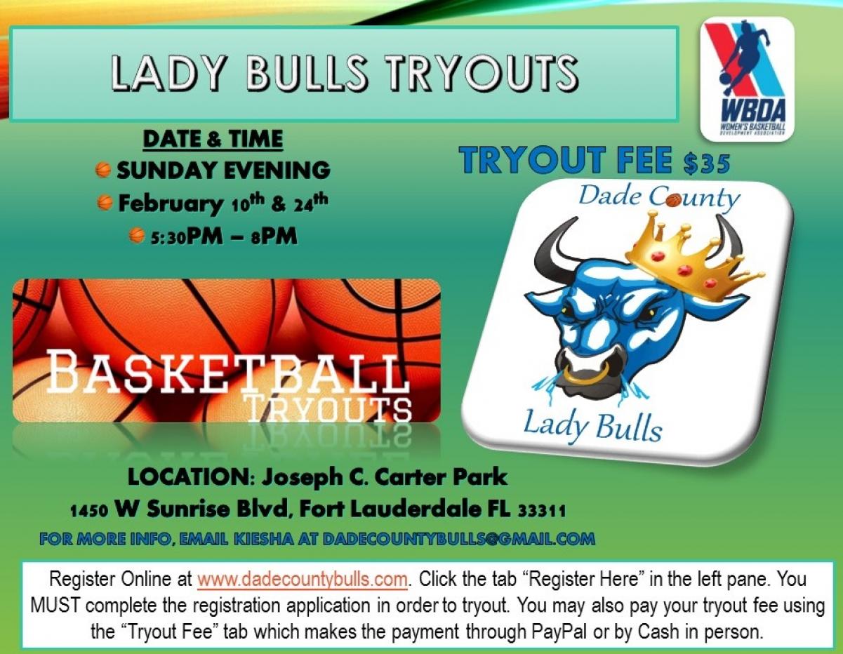 2019 TRYOUTS UPDATE