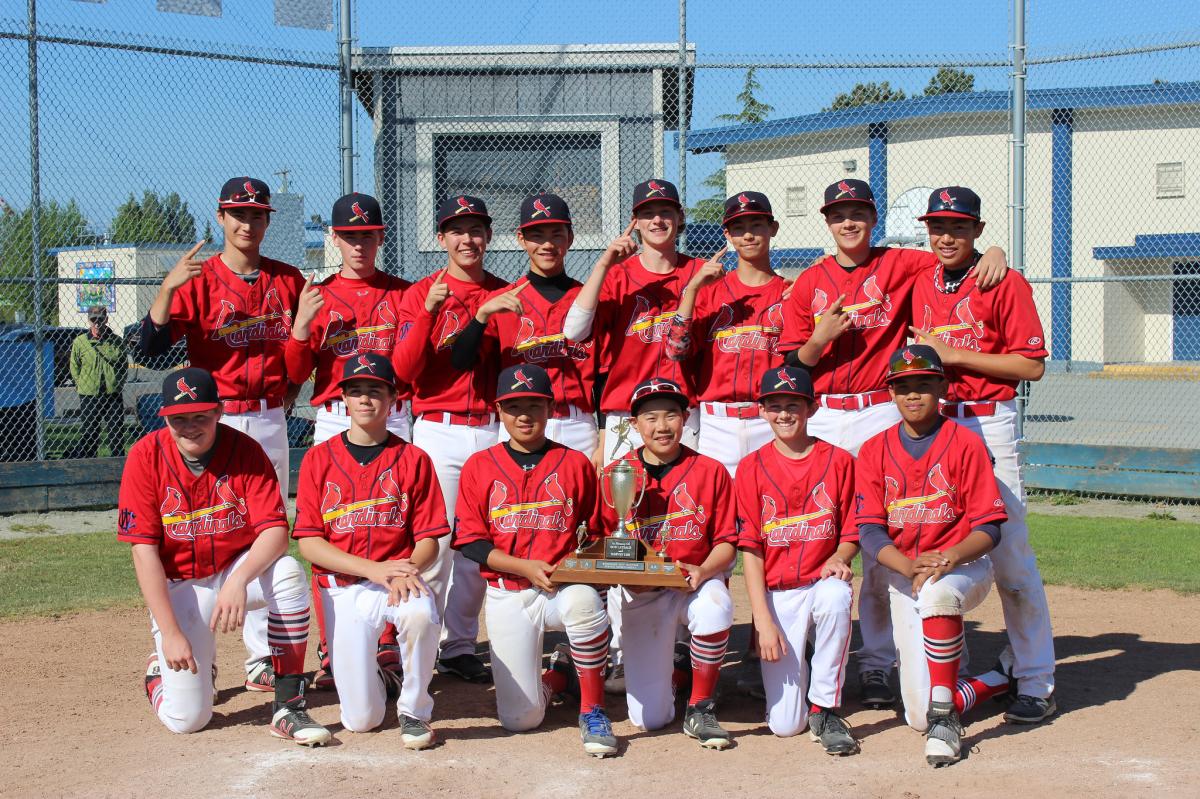 ANOTHER ONE! Early Ugly Pool Play Loss a Distant Memory as Cardinals Ride Great Pitching and Defence the Rest of the Way; The West Coast Cardinals are the 2018 RCBA Queen Victoria Invitational CHAMPS!
